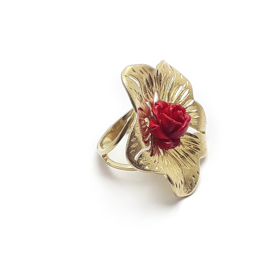 Anel floral 