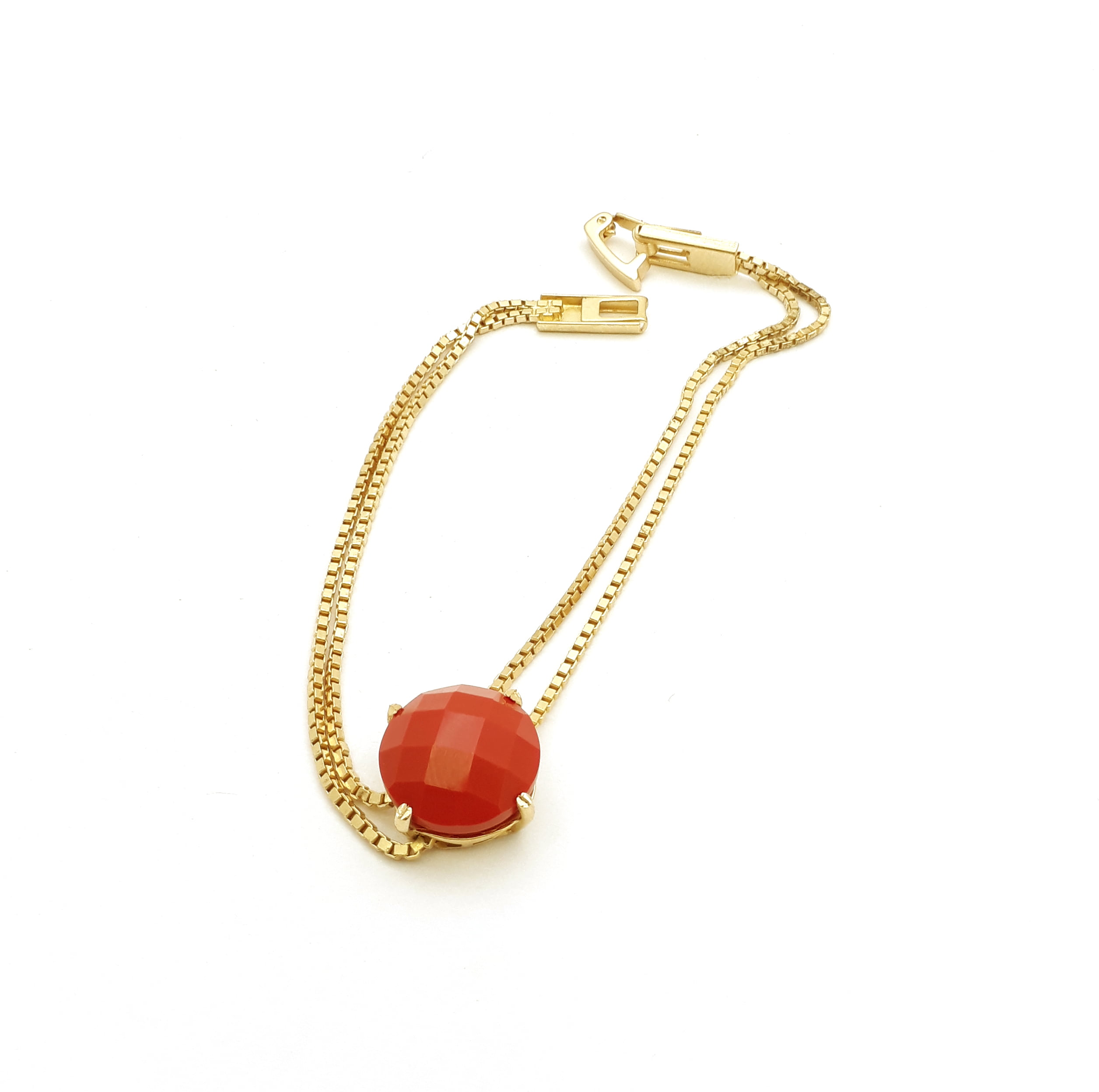 PULSEIRA CORRENTE VENEZIANA COM PEDRA