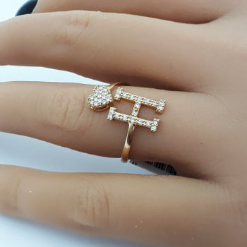ANEL PERSONALIZADO  COM  INICIAL 