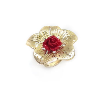 Anel floral 