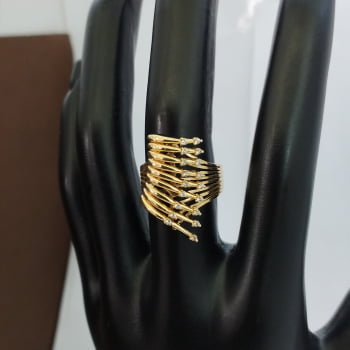 ANEL LUXO COM ZIRCÔNIA