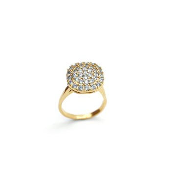 ANEL CRAVEJADO ZIRCONIA negra