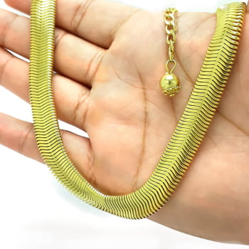 Colar Choker Cobra