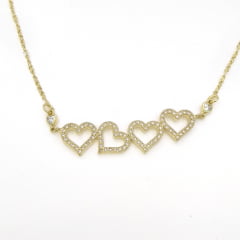 Colar coração  amor de mãe pg8577