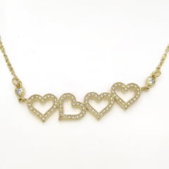 Colar coração  amor de mãe pg8577
