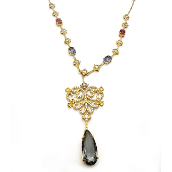 Colar gota luxo