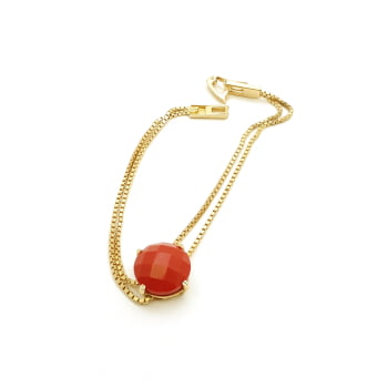 PULSEIRA CORRENTE VENEZIANA COM PEDRA