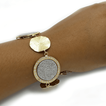Pulseira cravejada